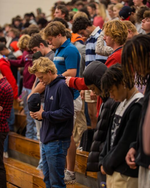 Last Tuesday at Fleet Fellowship, Martha Margaret Cotten (Director of Global Education at Erskine) spoke on how we're commanded to forgive our enemies. Student Development hosted a game to win candy, and we spotted a lot of friendly faces in the crowd!