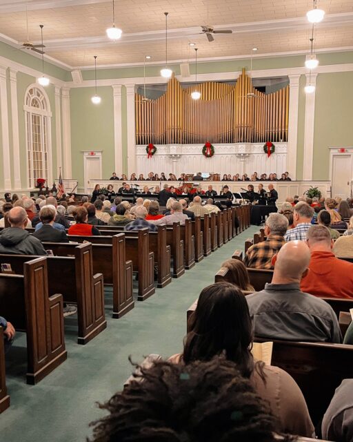 Join us tonight at Due West ARP Church and help us ring in the Christmas season at our annual Lessons & Carols program! ✨ The event starts at 7PM and admission is free - students, it's also a convo credit!