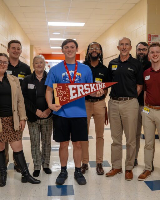 Congratulations to our fall Presidential Scholarship Competition winners! 🎉
Presidential Scholarship winners: Cooper Phillips (Belton-Honea Path HS) and Mayci Smith (New Covenant School)
Luke & Amelia Solomon Scholarship winners: Alexa Harrison (Greer Middle College) and Leah Hendrix (Camden HS)
We’re proud of these outstanding students and are excited to welcome them to Erskine!