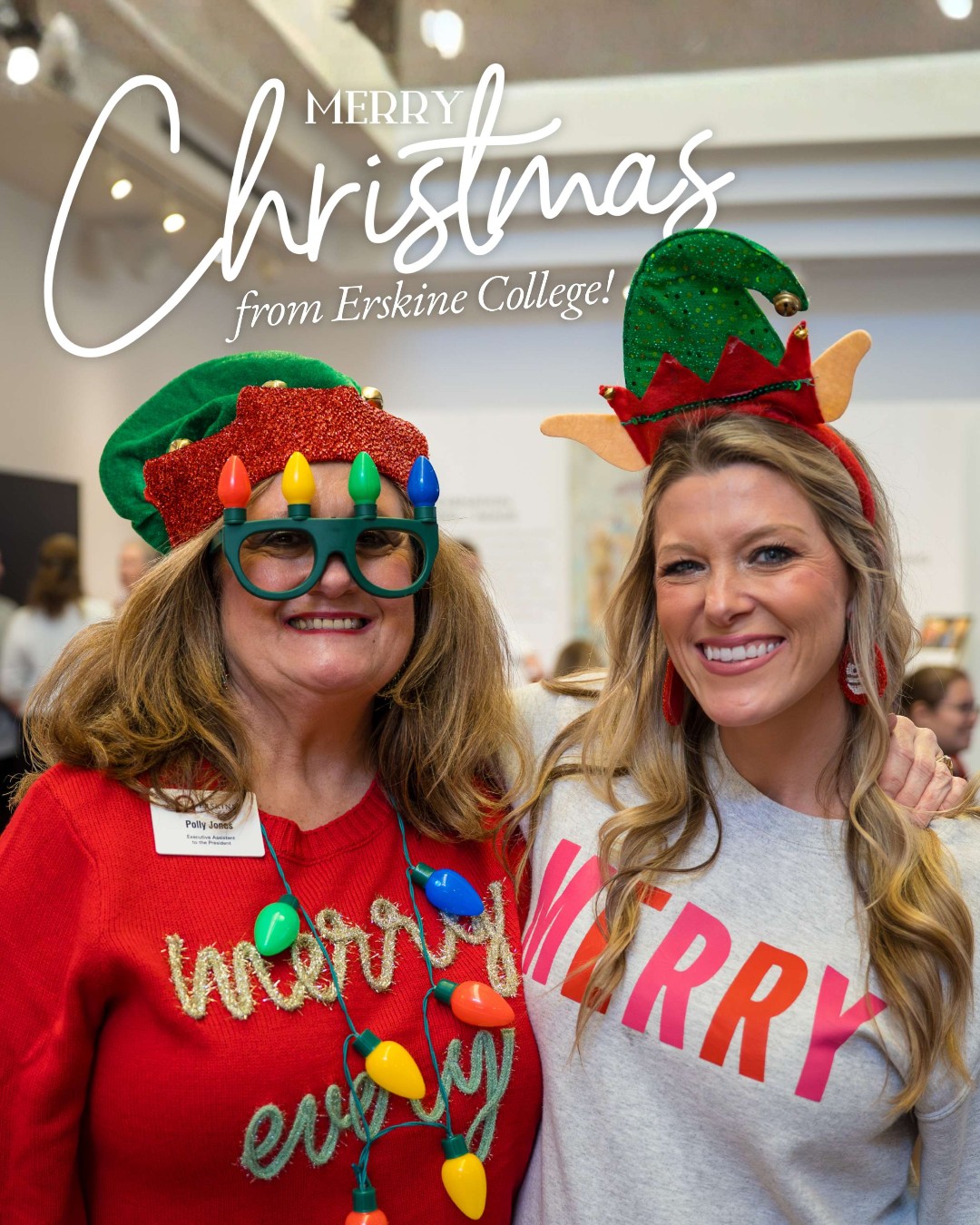 Merry Christmas from Erskine! #erskinecollege