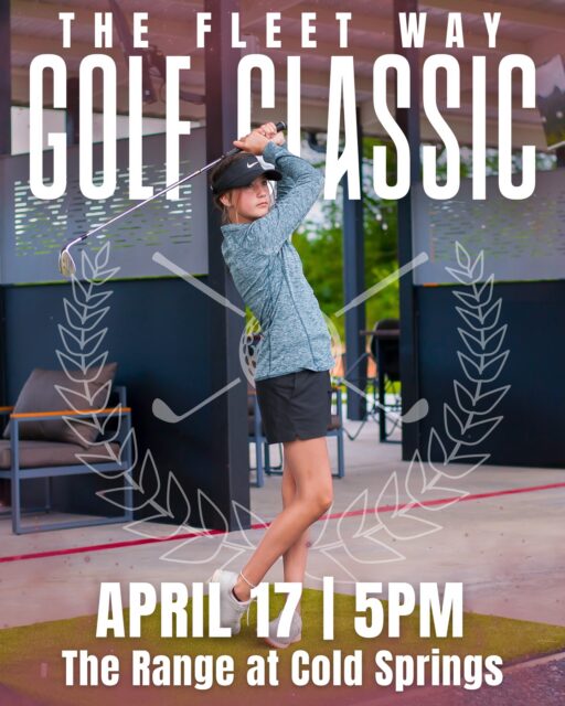 Come be a part of the first annual Fleet Way Golf Classic on Friday, April 17 at The Range at Cold Springs! ⛳️

Register at the link in our bio to learn more and to sign up to play on Friday. Then, stay and meet up with your friends on Saturday, April 18 for Alumni Day!