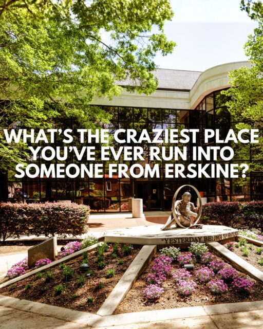 What’s YOUR craziest experience running into someone from Erskine in the wild? 🤔👇
◦
◦
◦
#erskine #upstatesc #duewestsc #erskinealumni #greenvillesc #greenwoodsc #collegelife #campusvibes #collegecampus #collegestudents #collegebound #collegeexperience #collegegoals #studentlife #campusevents #studygram #campusinspo #collegecommunity #campusgoals #campusphotography #collegestudytips #stem #southcarolina #dormlife #simpsonvillesc #columbiasc #collegefootball