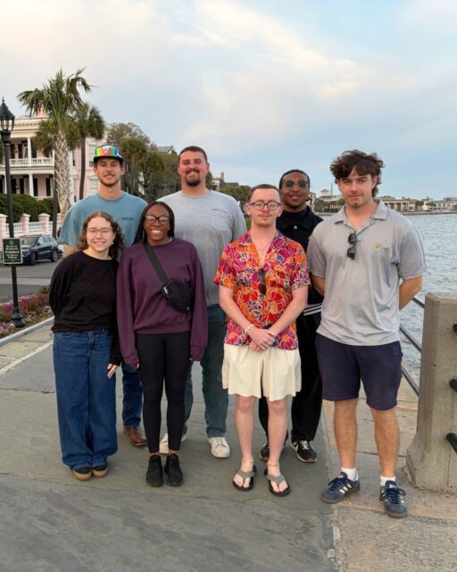Dr. Harris’s Civil War class took a trip to Charleston last weekend to research the first shots of the War!

#erskinecollege
