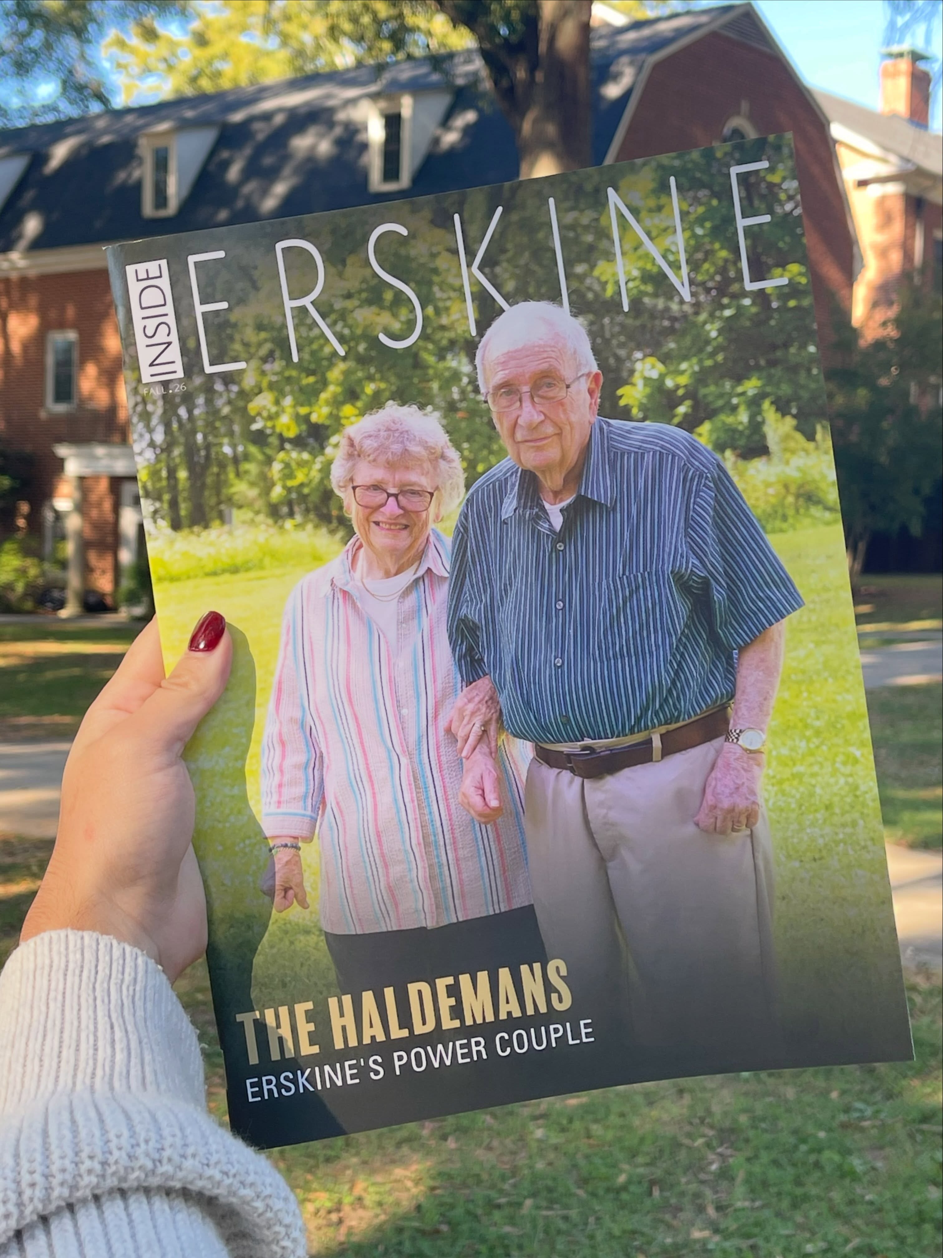 Alumni and friends, the newest edition of Inside Erskine is out now! Be on the lookout for yours in the mail!