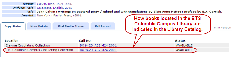 ETScolalib_catalogdisplay