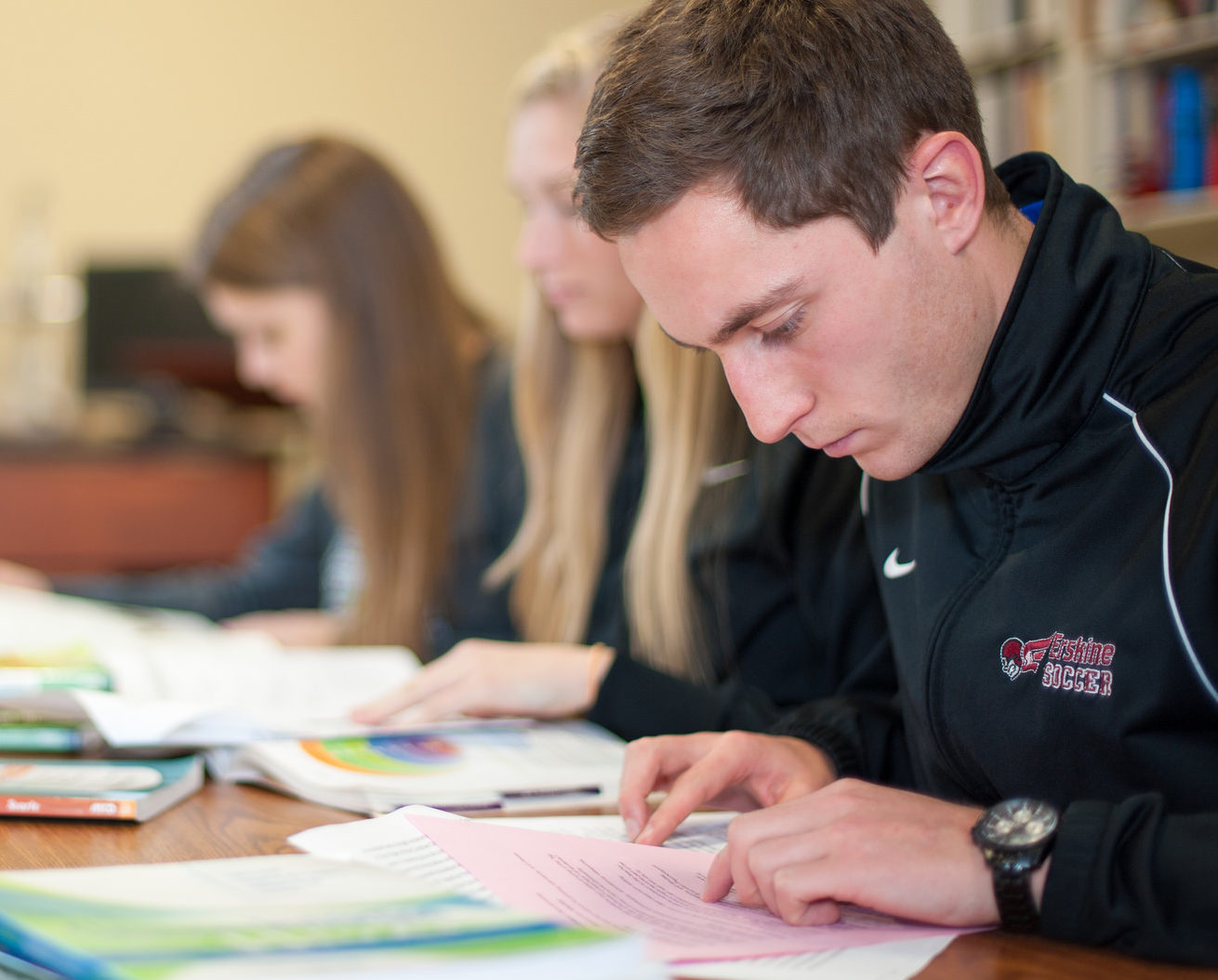 Major in Business Administration at Erskine.