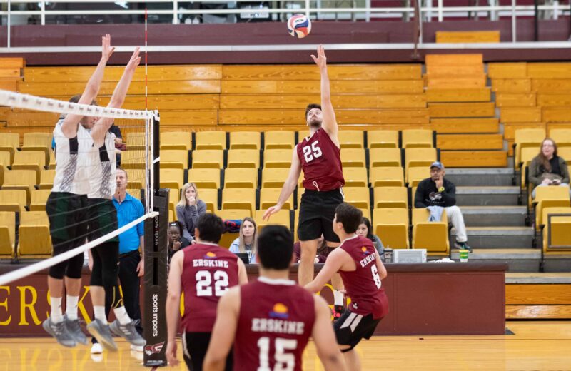 Erskine volleyball team - consider a major in sport management