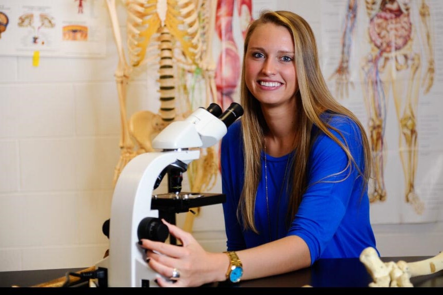 Major in biology at Erskine College!