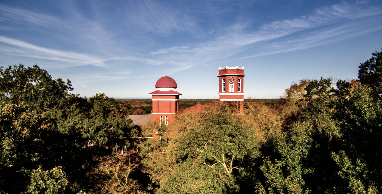 Erskine Towers Over The Trees