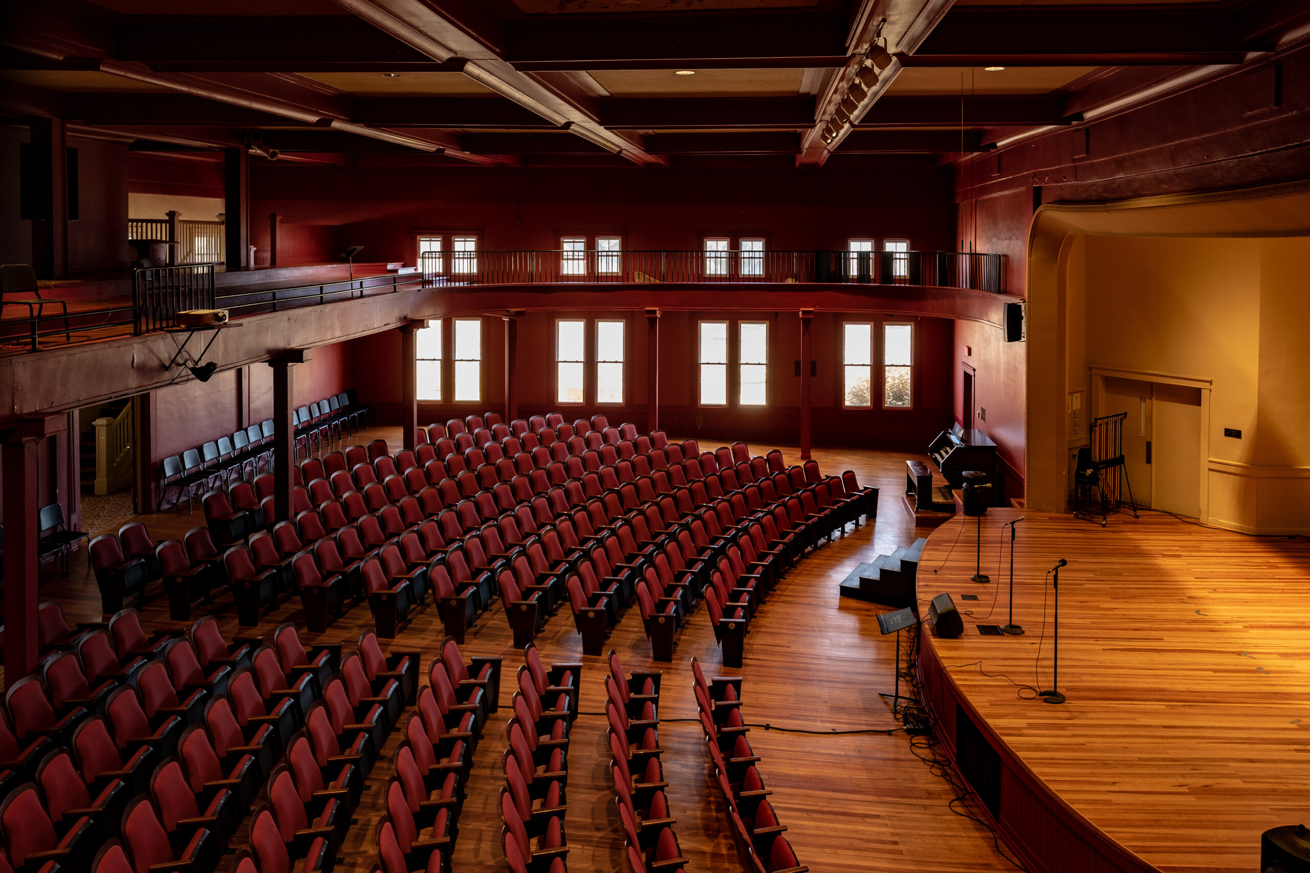 Interior of Memorial Hall Auditorium