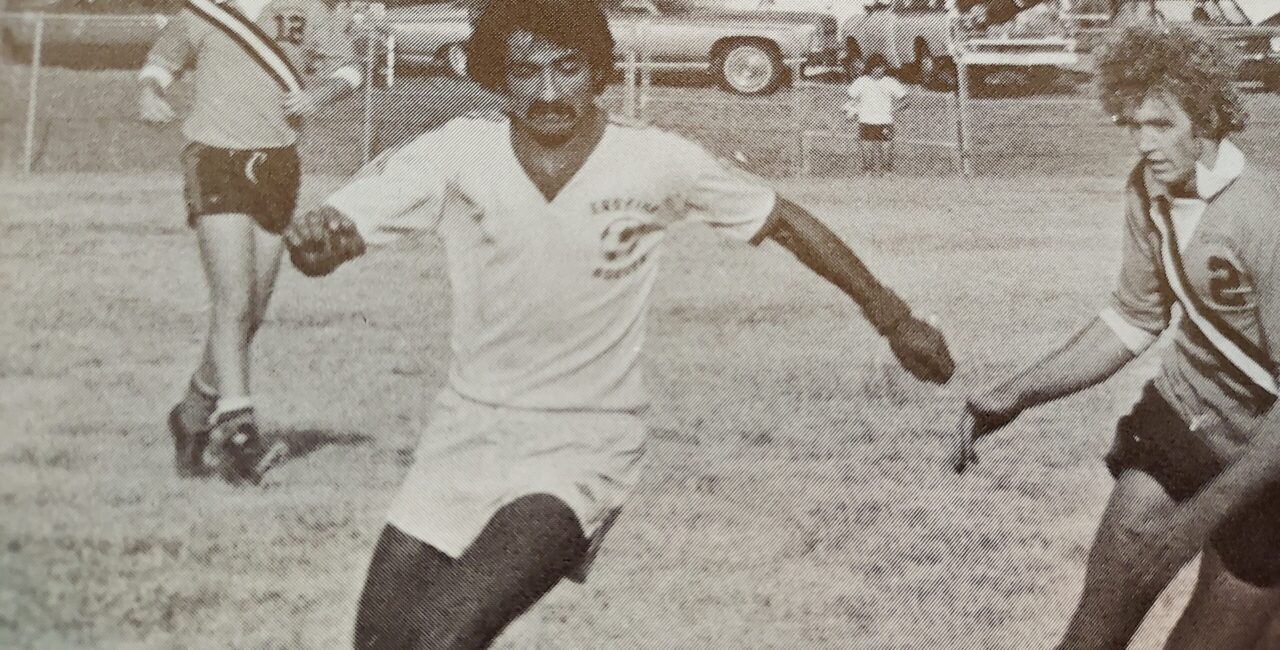 Sammy Nasrollahi On The Erskine Soccer Team