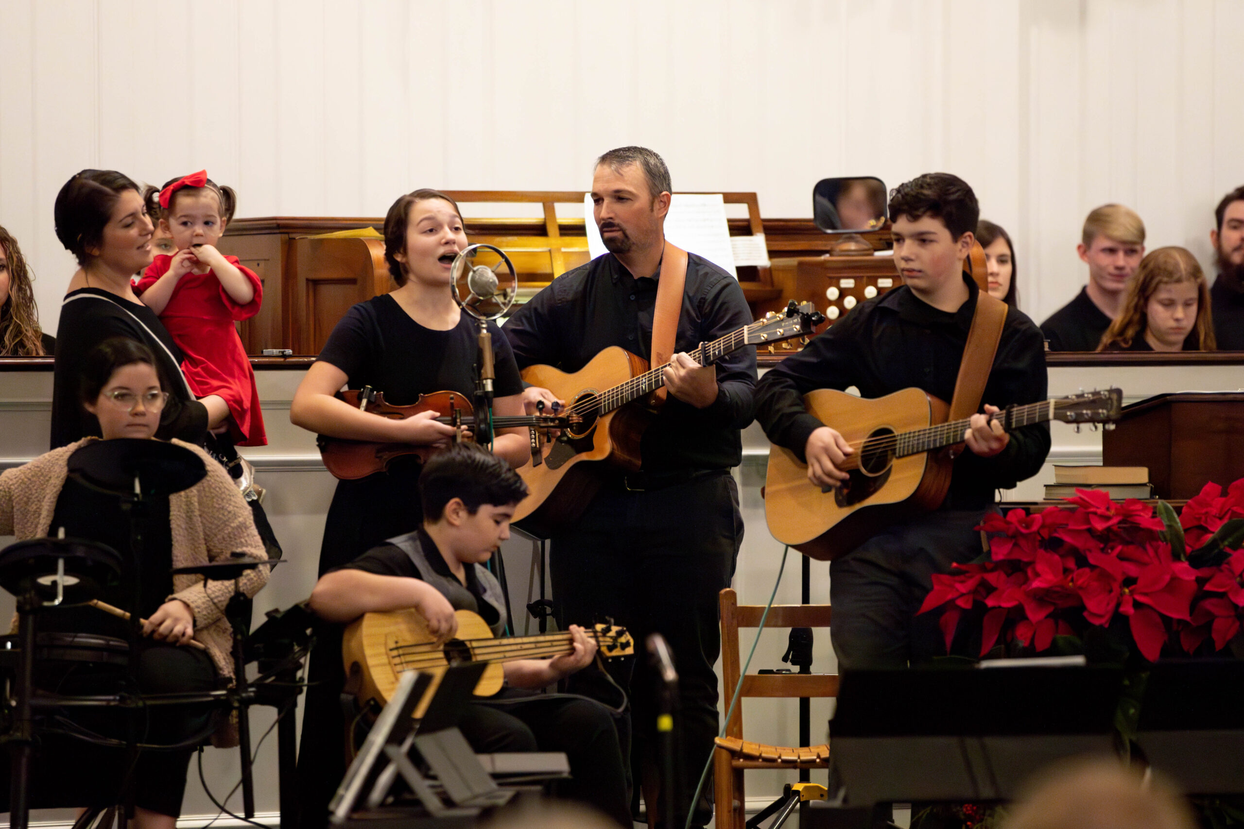 The Johnson Bentley Band at Lessons & Carols, 2023