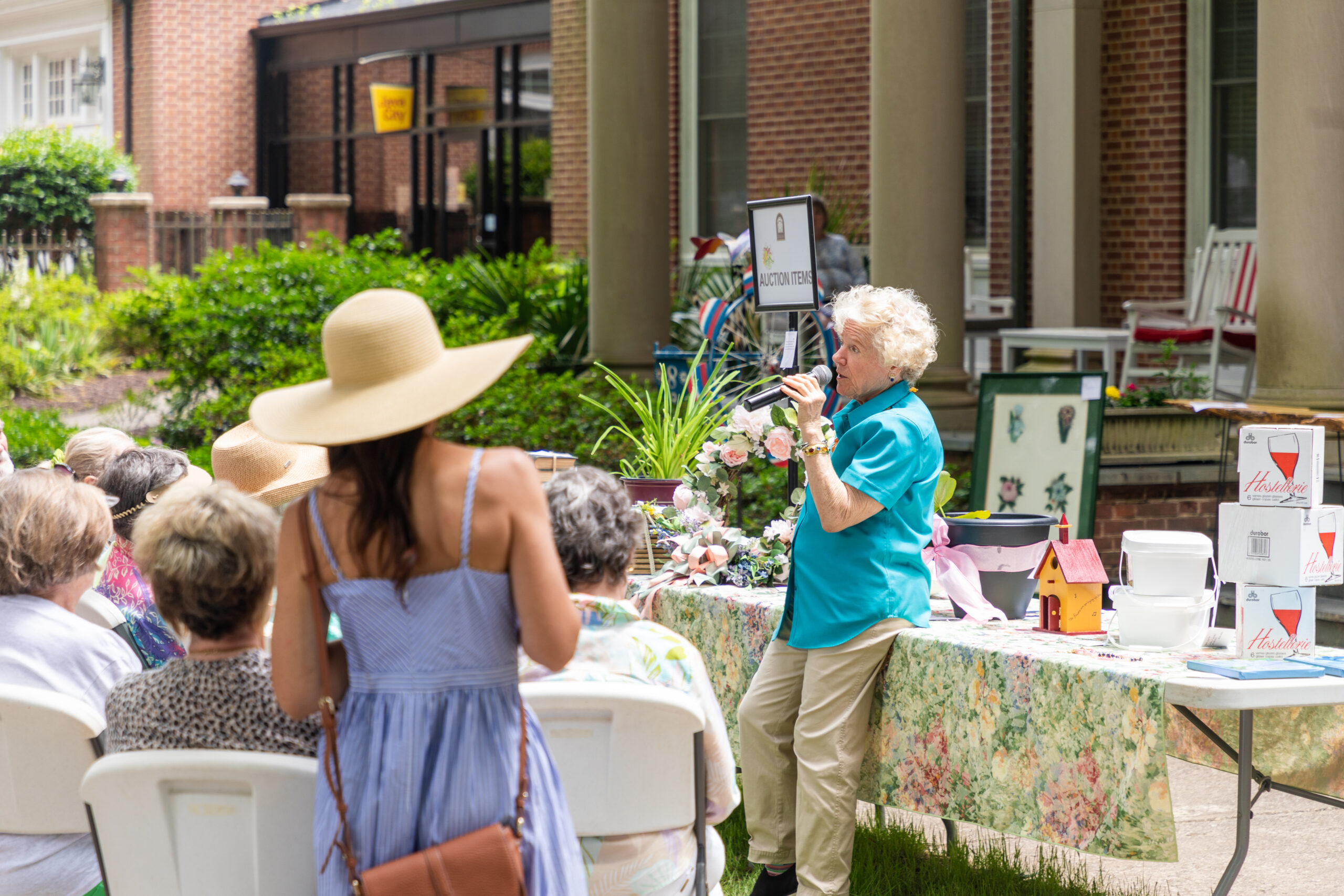 Amanda McNulty at Erskine's First Annual Flower & Garden Show
