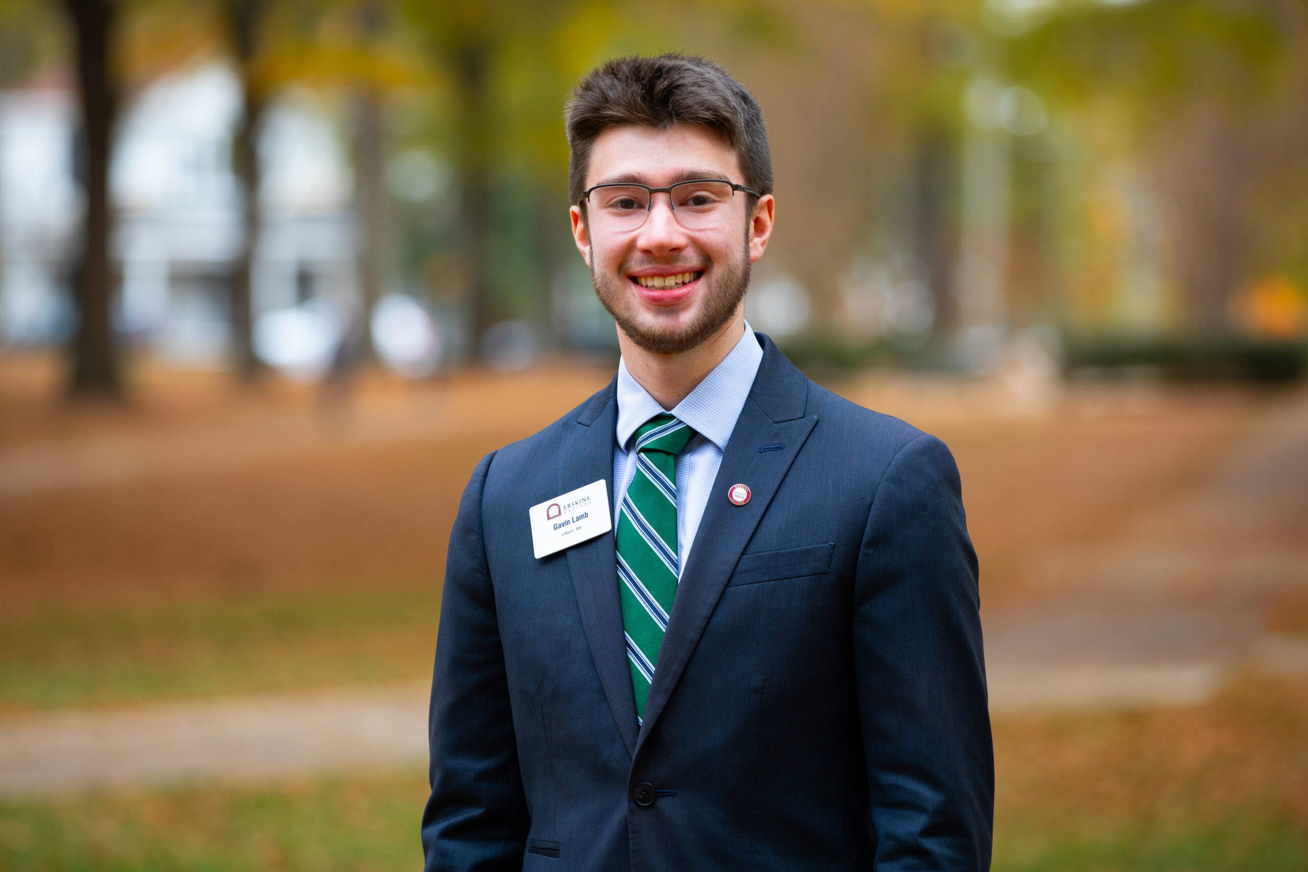 Erskine student Gavin Lamb