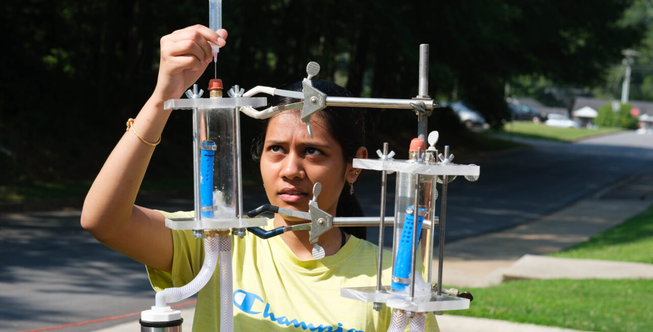 Student Harvee Patel Conducts Research At Erskine College