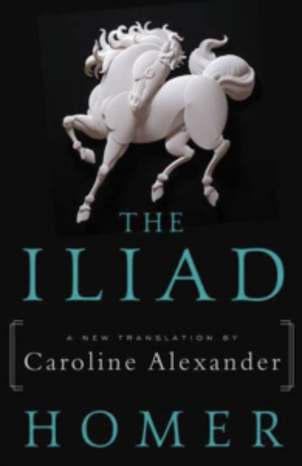 The Iliad book cover