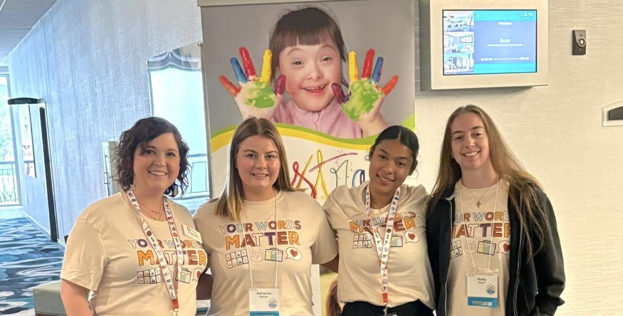 Pictured From Left: Dr. Sarah Little, Adrienne Raines, Kalea Hamilton, And Reilly Ward.