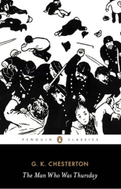 Book cover - The Man Who Was Thursday by G.K. Chesterton