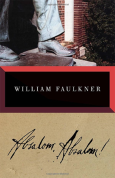 Book cover - Absalom, Absalom by William Faulkner