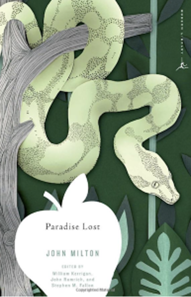 Book cover - Paradise Lost by John Milton