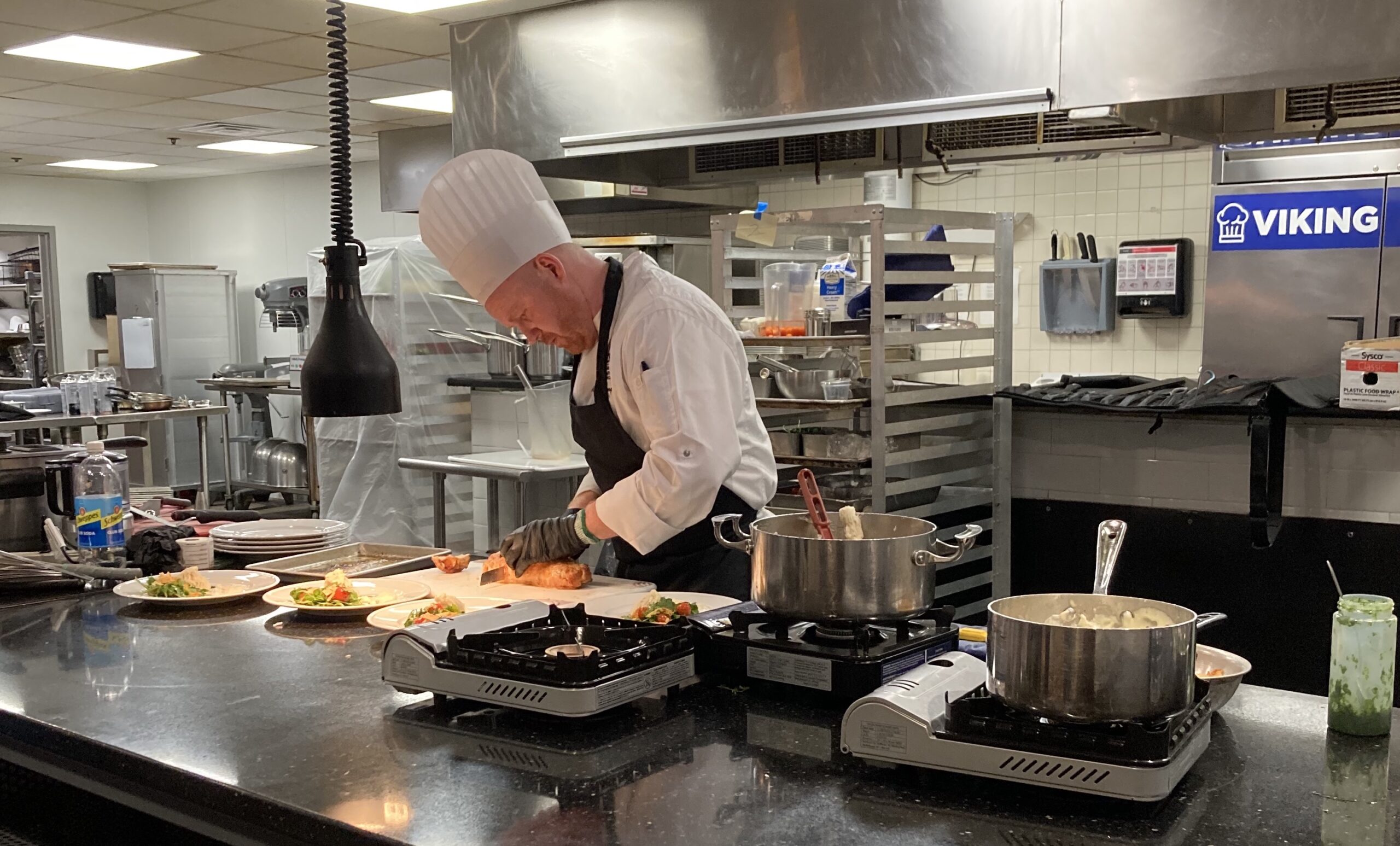 Raleigh Davenport '12 competes in the ACE event