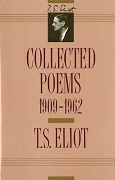 Book cover - T.S. Eliot, Collected Poems 1909-1962