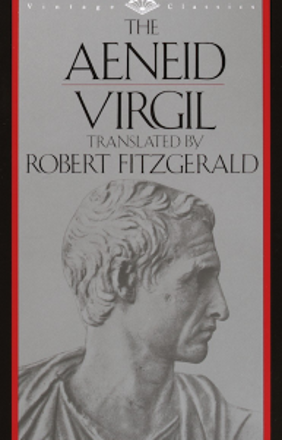 Book cover - The Aeneid by Virgil, translated by Robert Fitzgerald