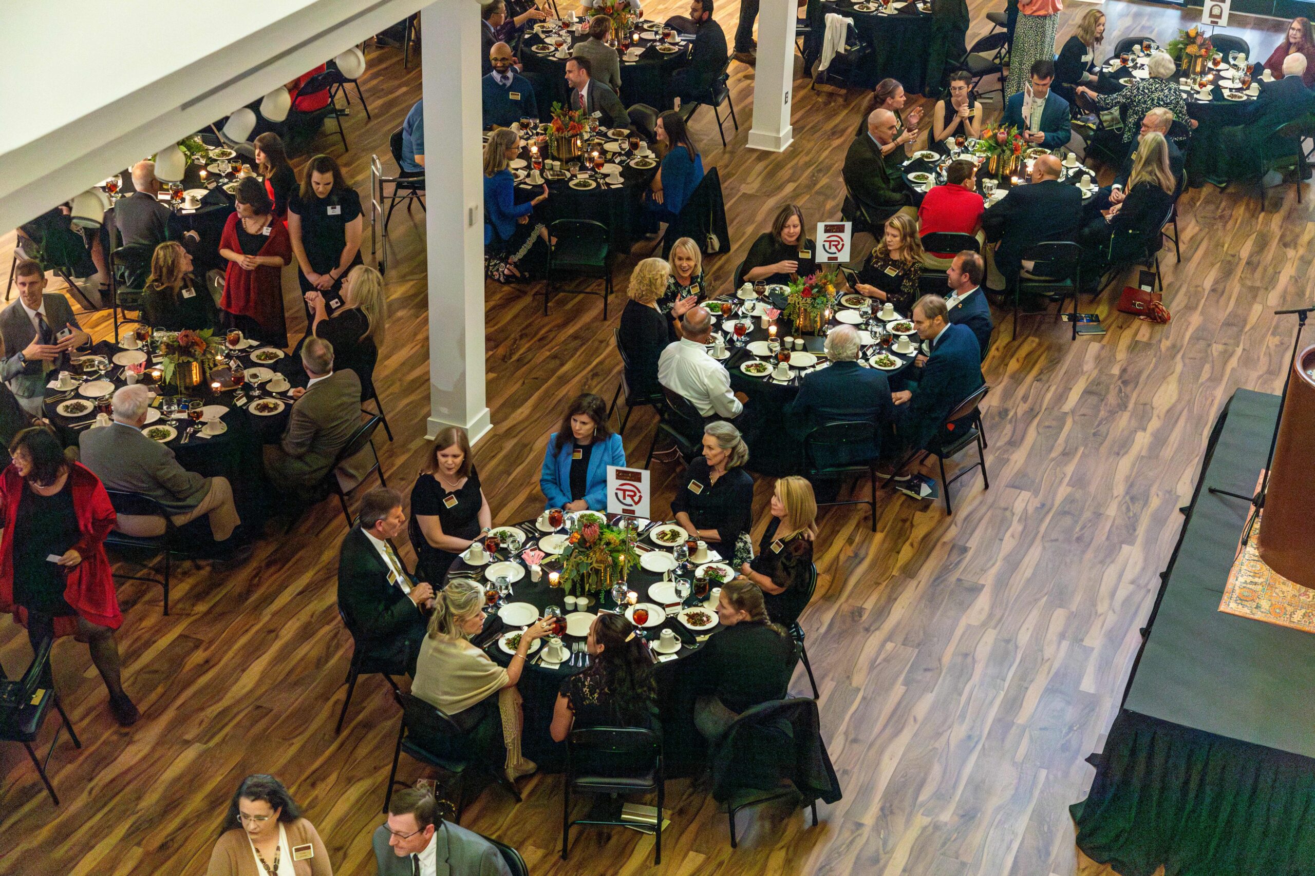 Garnet & Gold Forum 2024 Attendees of the 2023 Garnet & Gold Forum enjoy dinner and conversation