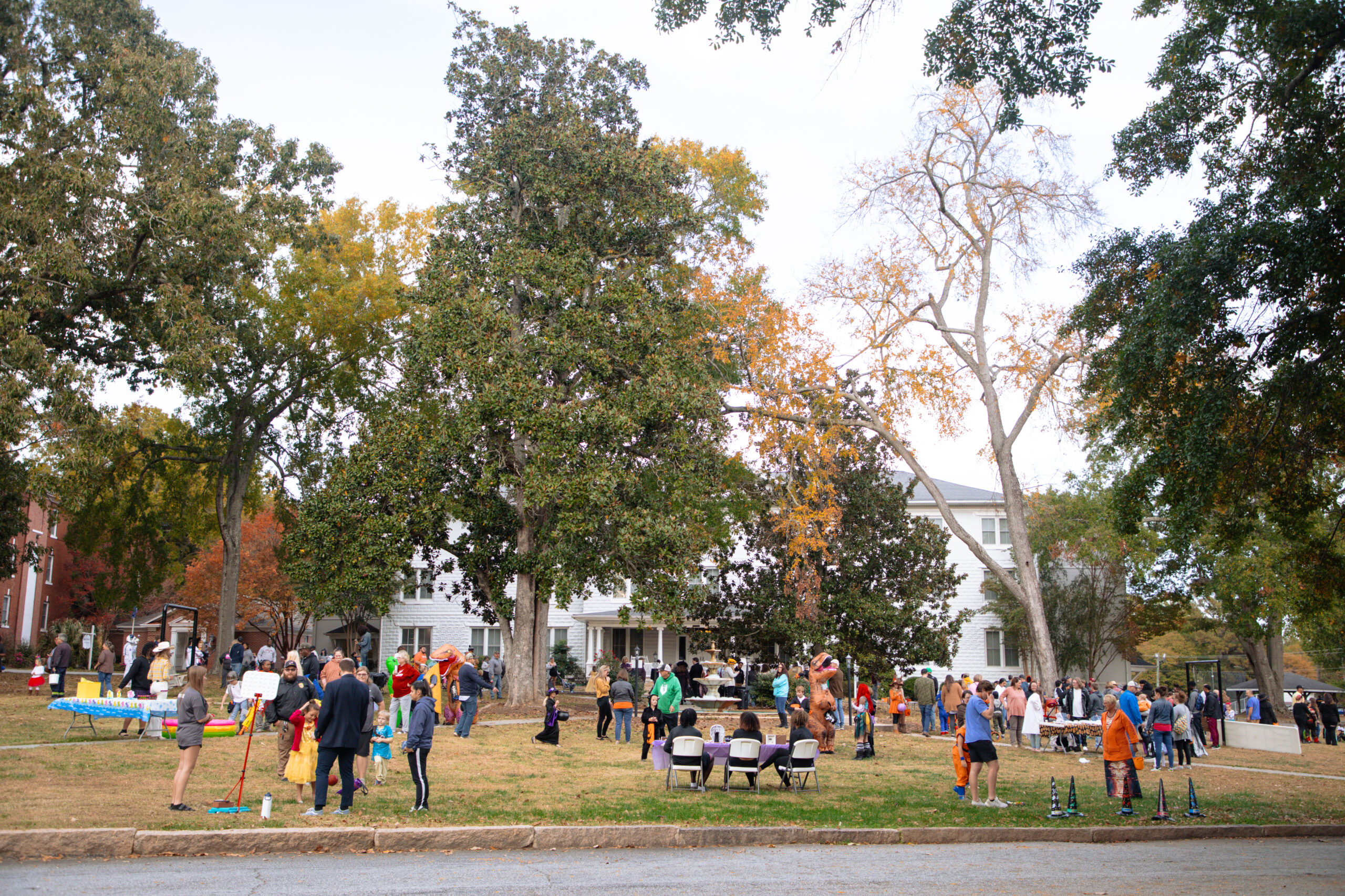 Halloween on the Circle.