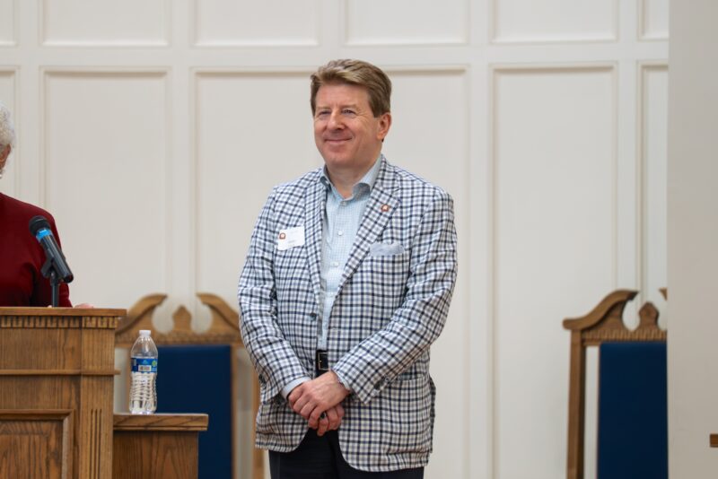 Erskine Service Award winner E. Philip Cook