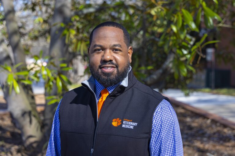 Tajuan Sellers, Dean of Admissions for Harvey Peeler College of Veterinary Medicine.