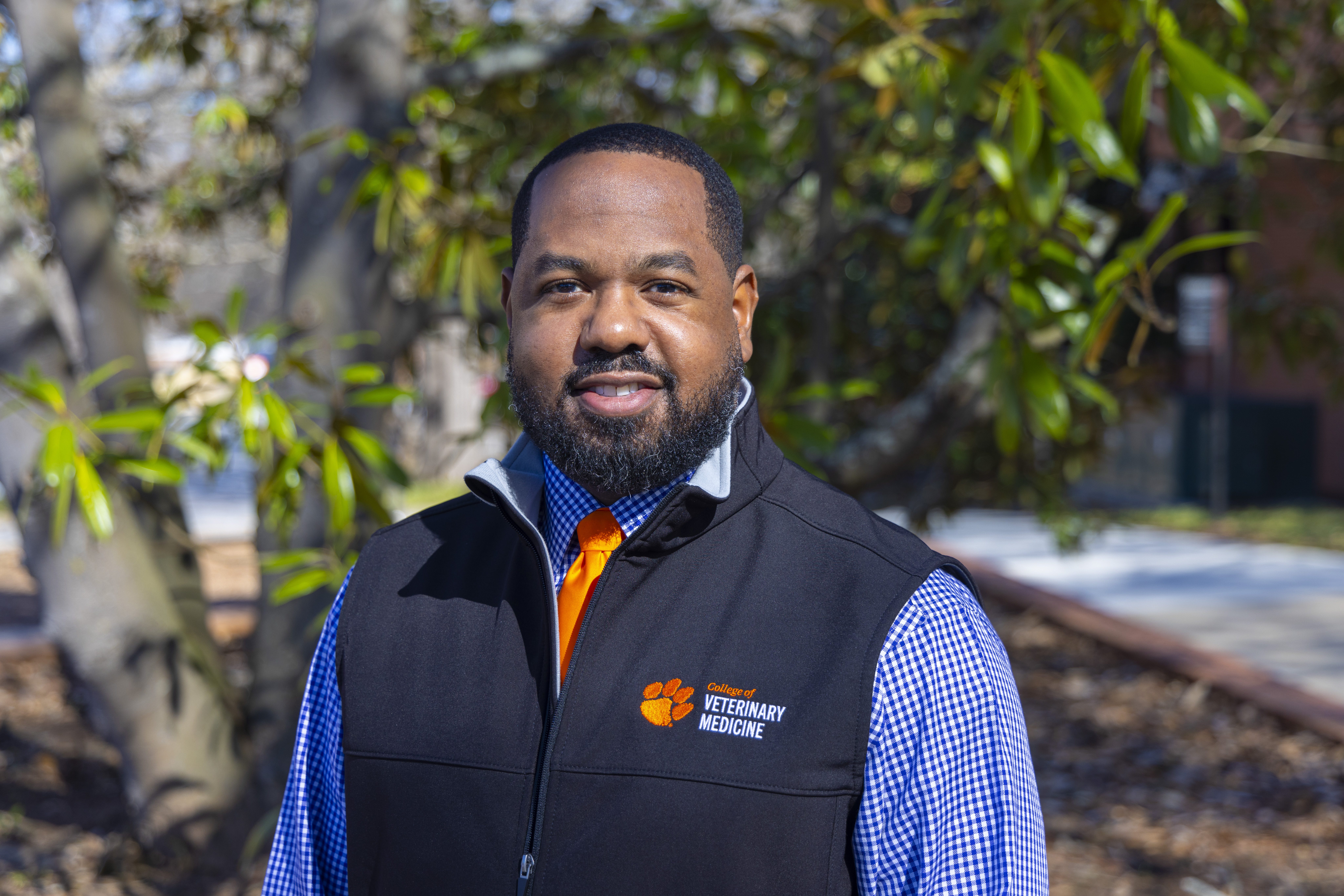 Tajuan Sellers, Dean of Admissions for Harvey Peeler College of Veterinary Medicine.