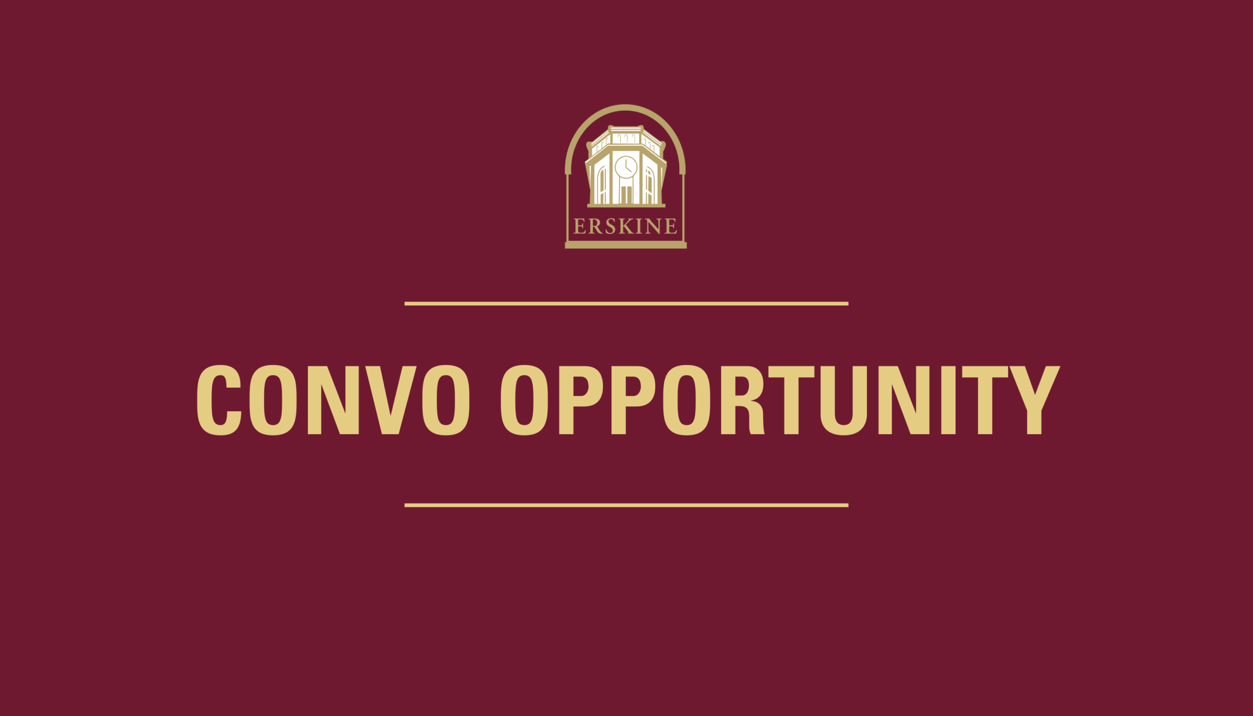 Convo Opportunity