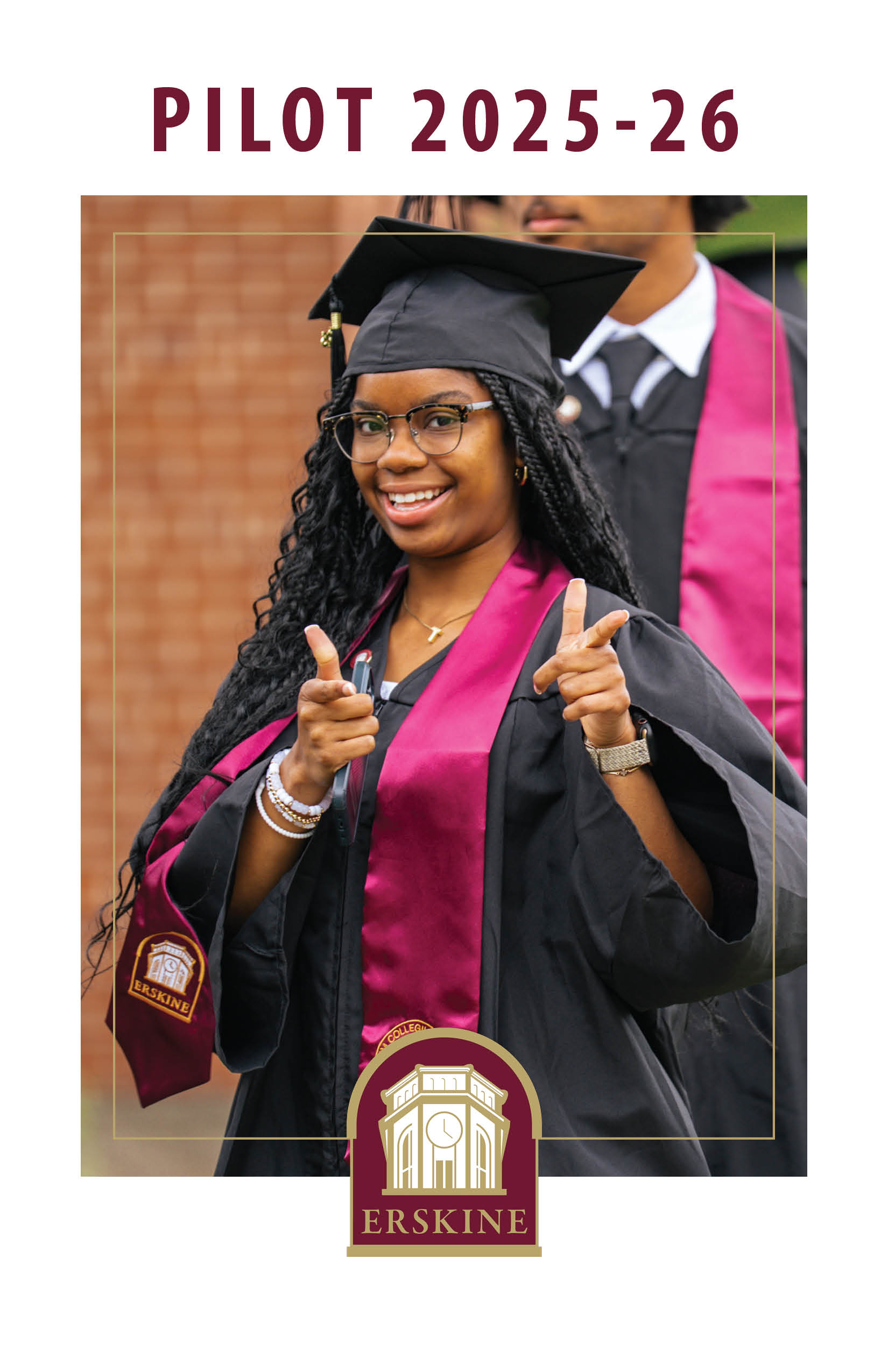 Cover image for the Erskine Pilot student handbook 2025-26