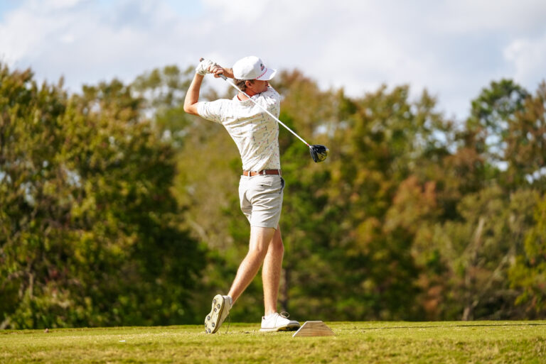 Golfer at the Erskine Open