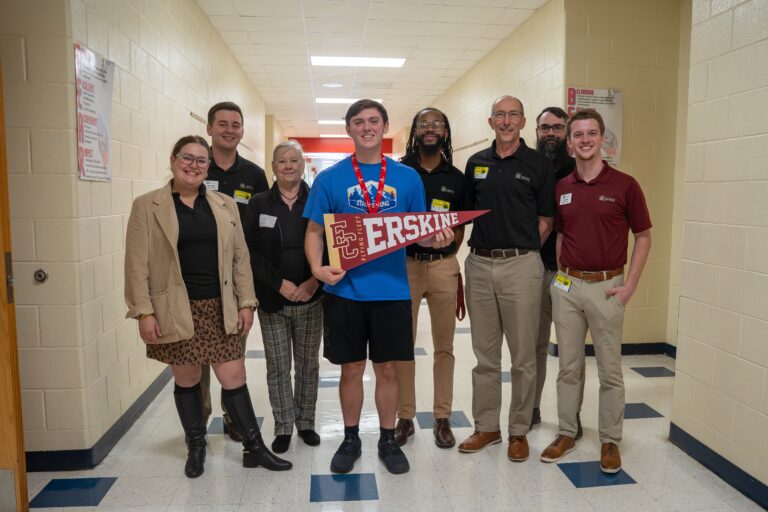 Presidential-Cooper with staff