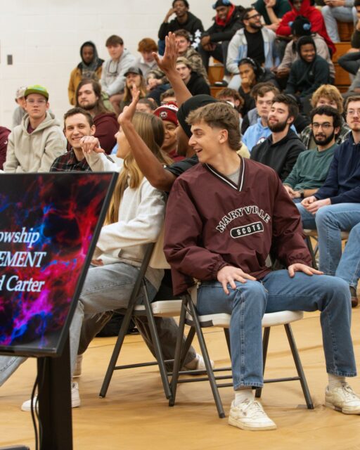Yesterday for the first Fleet Fellowship of the semester, we were grateful to have Dr. Jamie Williams address our students, speaking about the importance of loving others as Christ loved us. Students also enjoyed a competitive game of musical chairs!
◦
◦
◦
#erskine #upstatesc #duewestsc #erskinealumni #greenvillesc #greenwoodsc #collegelife #campusvibes #collegecampus #collegestudents #collegebound #collegeexperience #collegegoals #studentlife #campusevents #studygram #campusinspo #collegecommunity #campusgoals #campusphotography #collegestudytips #southcarolina #dormlife #simpsonvillesc #columbiasc #collegefootball