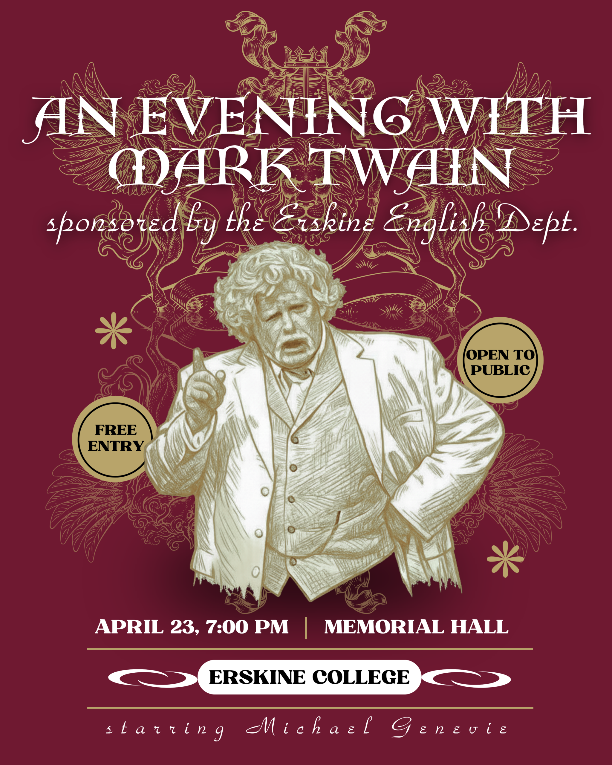 An Evening with Mark Twain