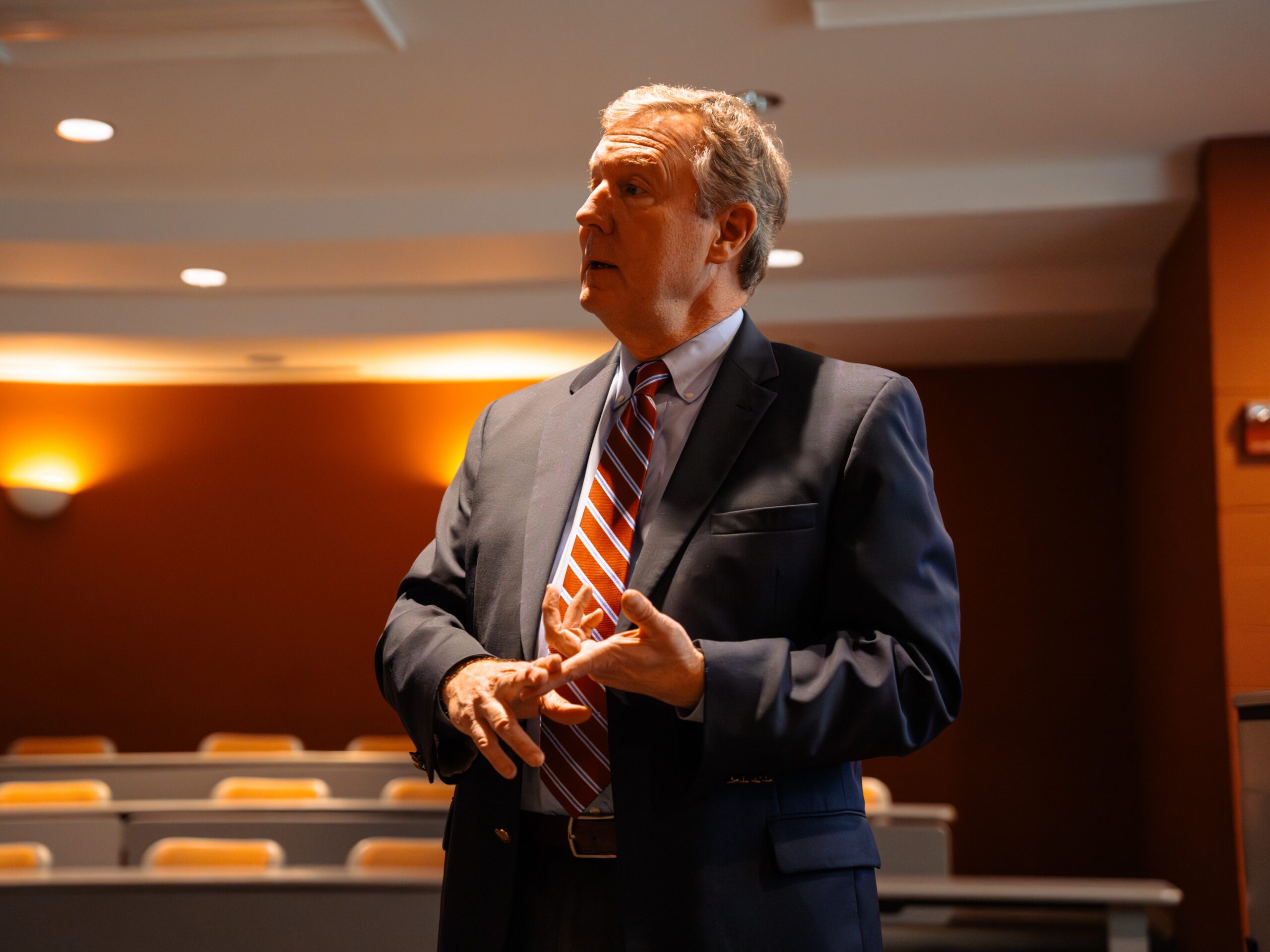 David Conner, JD, during a lecture