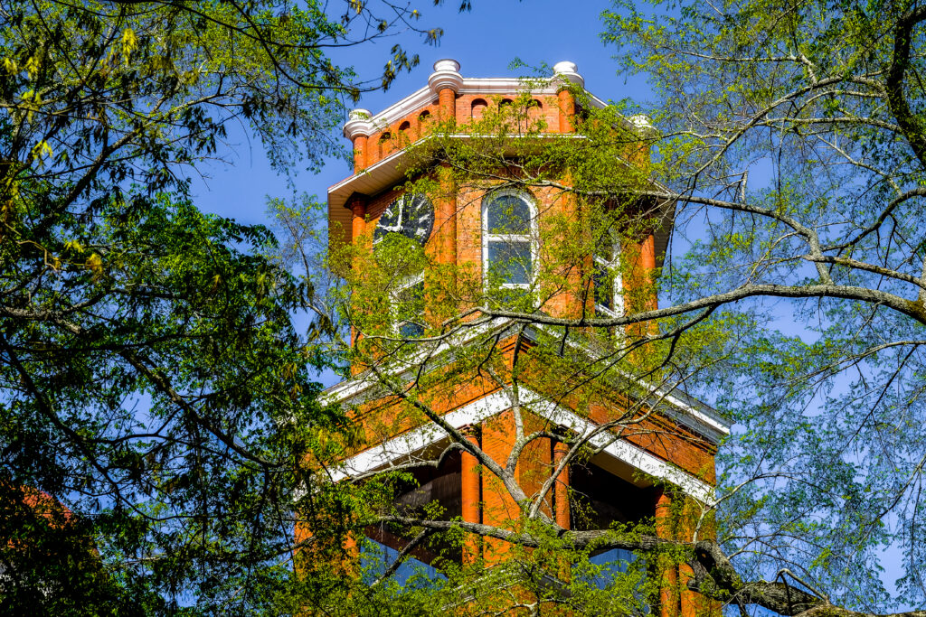 One of the towers of the Erskine Building