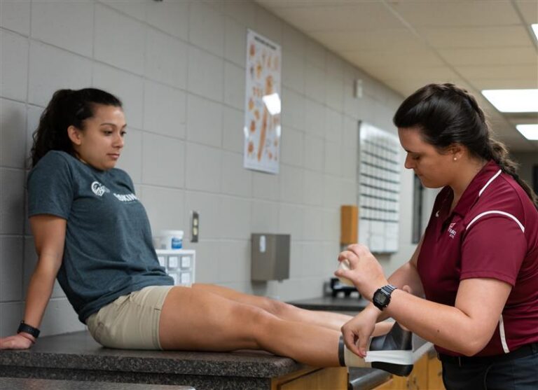 Physical therapy class