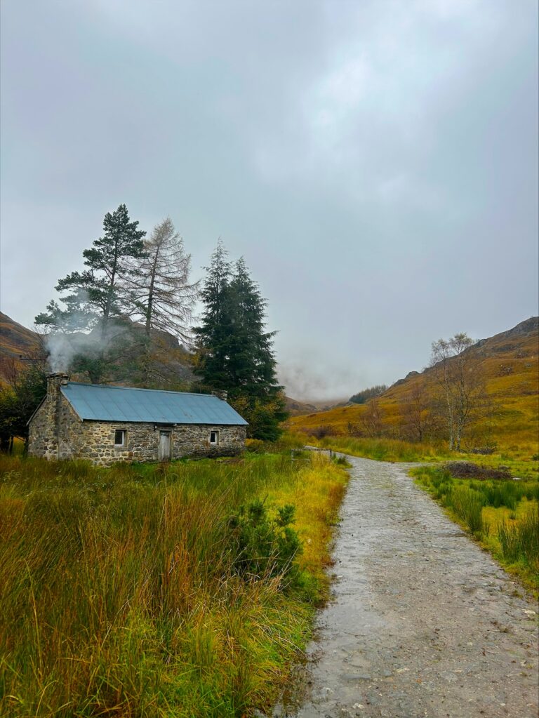 A bothy on the west coast of Scotland