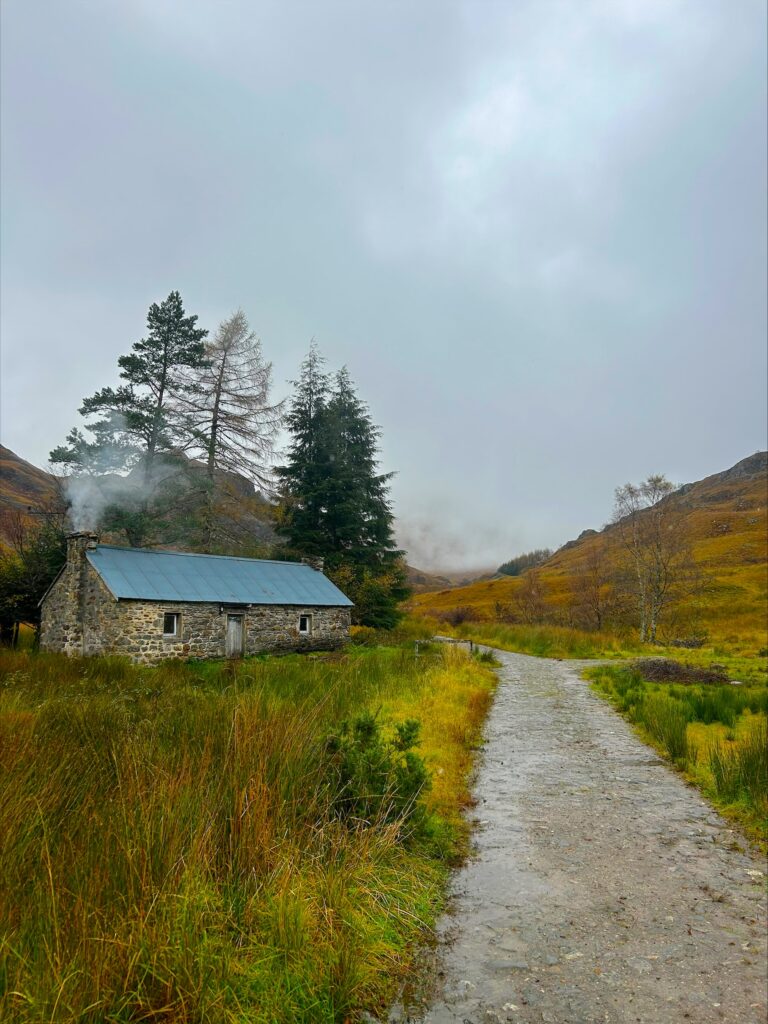 A bothy on the west coast of Scotland