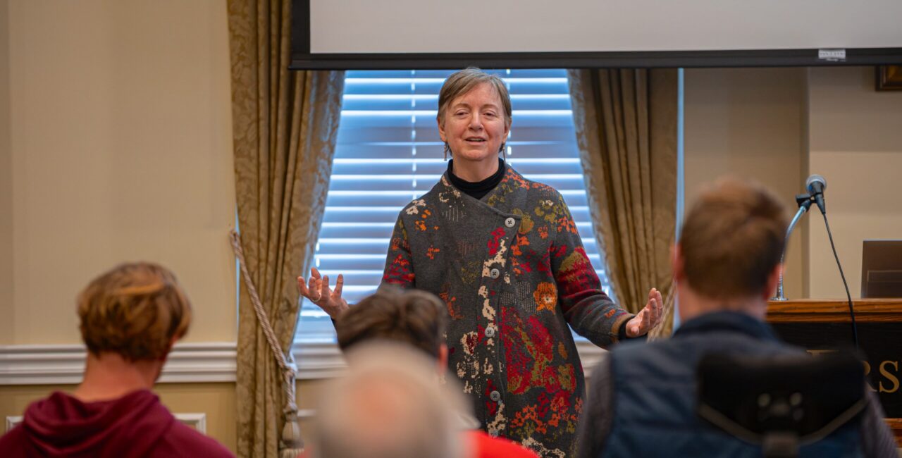 Dr. Martha Merritt delivers the 2026 Stukes Lecture.