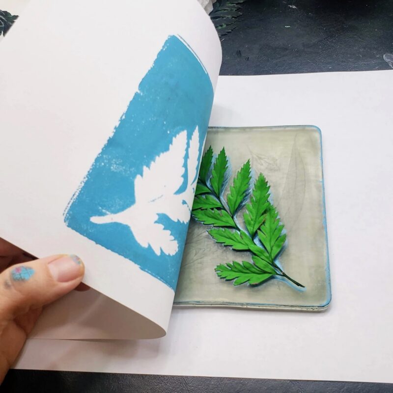 Botantical Monoprints workshop will be offered at the Erskine Flower & Garden Show
