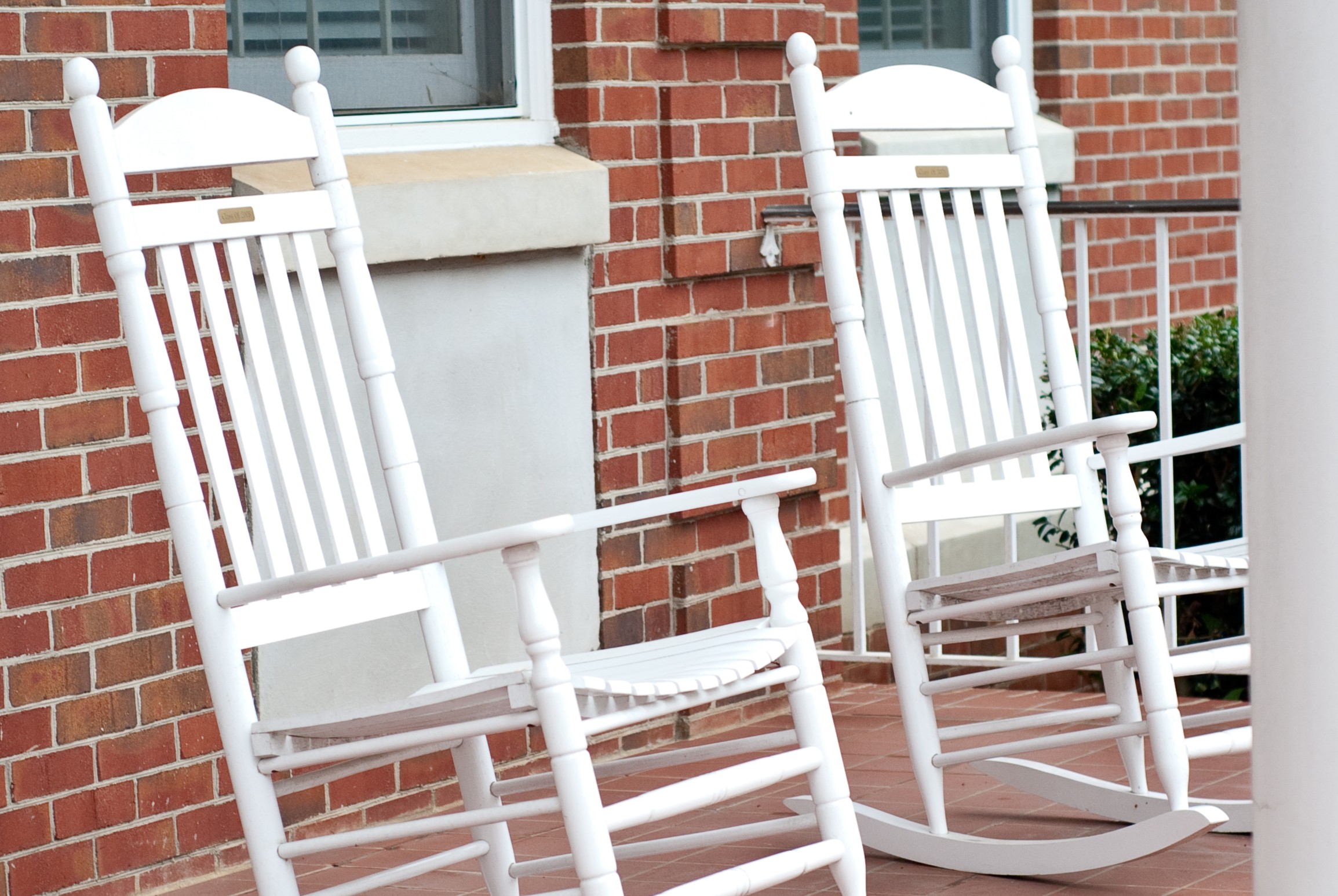 Rocking Chairs at Erskine College