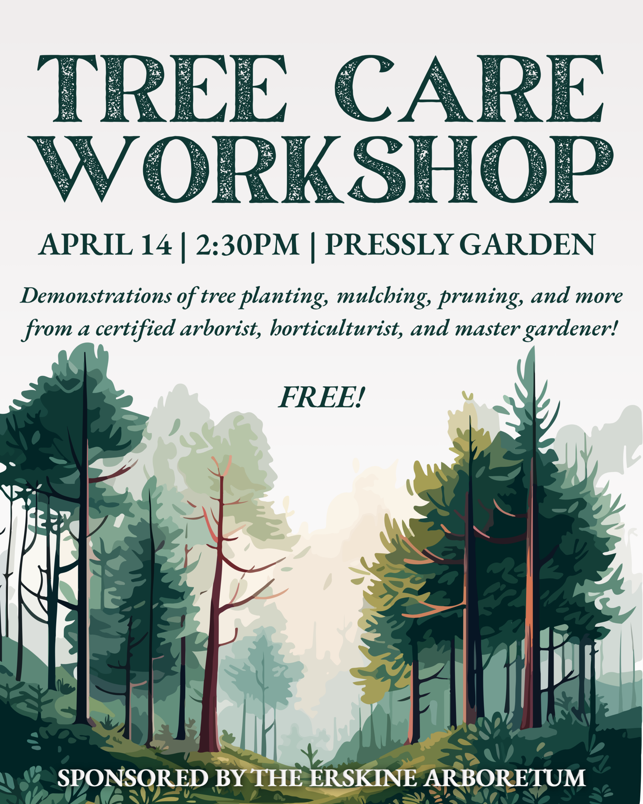 Tree Care Workshop graphic