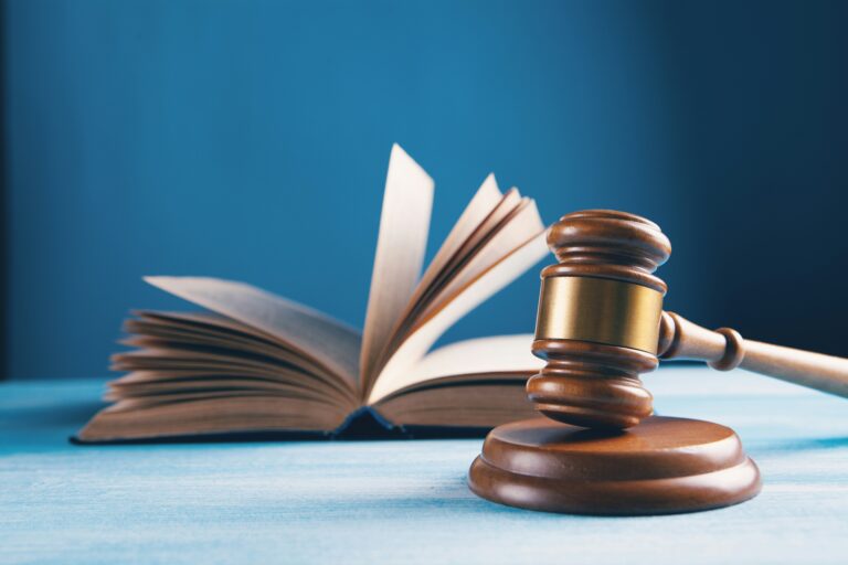 Judges gavel and book
