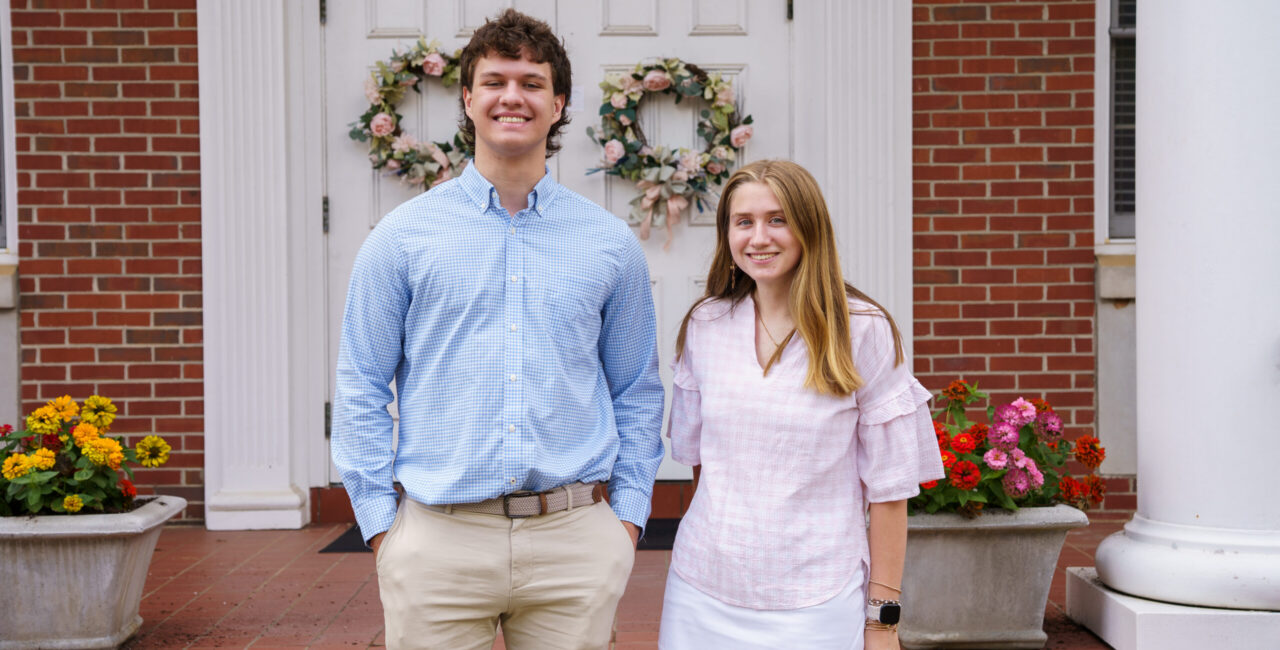 Stanford Award Winners Harrison Bult and Maggie McManus