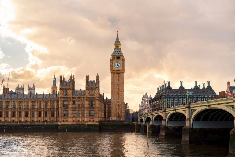 Big Ben Clock Tower in London